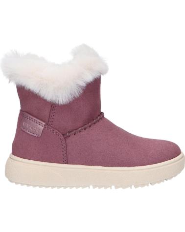 girl Mid boots GEOX J36HUD 000AU J THELEVEN  C8025 ROSE SMOKE