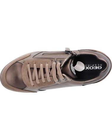 Chaussures compensées GEOX  pour Femme D36RAC 05422 D ILDE  C6692 DK TAUPE