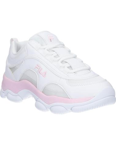 Woman sports shoes FILA 1011253 94X STRADA  WHITE