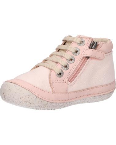 Chaussures KICKERS  pour Fille 928061-10 SONISTREET WASII  131 ROSE CLAIR