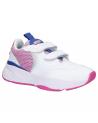 Woman sports shoes ELLESSE 610268 CESANA LTHR AF  WHITE-BOLD BLUE-SUPER PINK