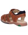 Woman and girl and boy Sandals KICKERS 349508-30 PLATINIUM  114 CAMEL