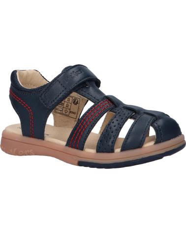 boy Sandals KICKERS 349506-10 PLATINIUM  10 MARINE