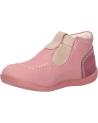 boy and girl shoes KICKERS 621016-10 BONBEK-2  132 ROSE TRICOLORE