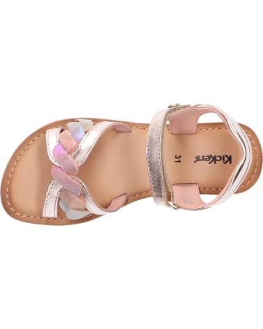 Woman and girl Sandals KICKERS 694792-30 BETTY  13 ROSE RAINBOW