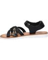 Woman and girl Sandals KICKERS 694793-30 BETTY  81 NOIR OR