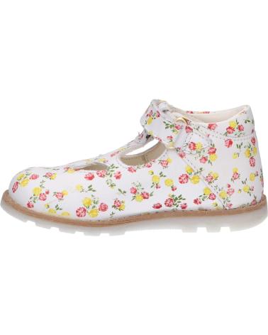 girl shoes KICKERS 785067-10 NONOCCHI  32 BLANC MULTICO FLEURI