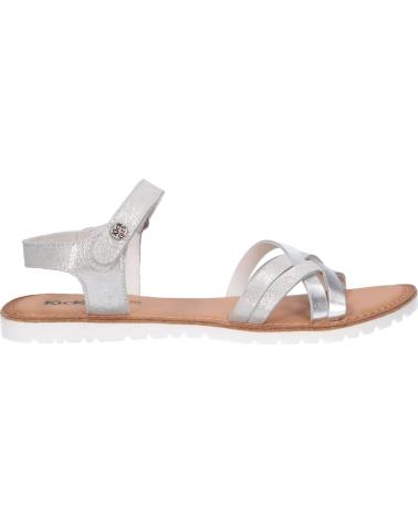 Woman and girl Sandals KICKERS 858650-30 BETTERNEW  16 ARGENT