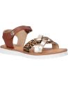 Woman and girl Sandals KICKERS 858651-30 BETTERNEW  15 OR LEOPARD