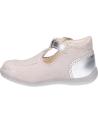 Chaussures KICKERS  pour Fille 860652-10 BONBEK-2  163 ARGENT ETHNIC