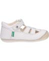 Chaussures KICKERS  pour Fille 611084-10 SUSHY  3 BLANC