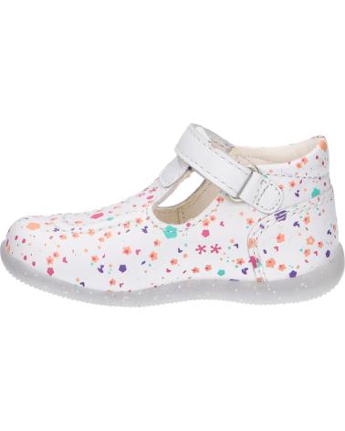 girl shoes KICKERS 784308-10 BONBEKRO  33 BLANC BLOSSOM