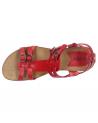 Woman Sandals KICKERS 281777-50 ANA  4 ROUGE