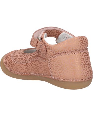 Chaussures KICKERS  pour Fille 784230-10 SORBABY  131 ROSE LEOPARD