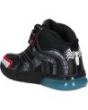 Sneaker GEOX  für Junge J269YD 011CE J GRAYJA  C0048 BLACK-RED