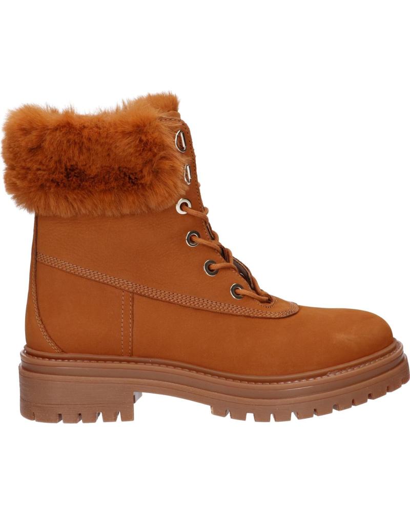 Woman and girl boots GEOX D26HRT 09ABH D IRIDEA  C6001 COGNAC