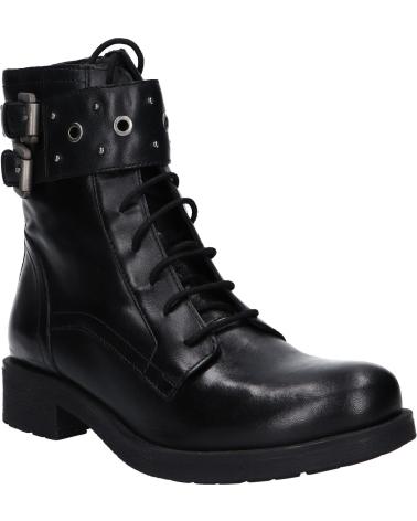Woman and girl Mid boots GEOX D266RF 000TU D RAWELLE  C9999 BLACK