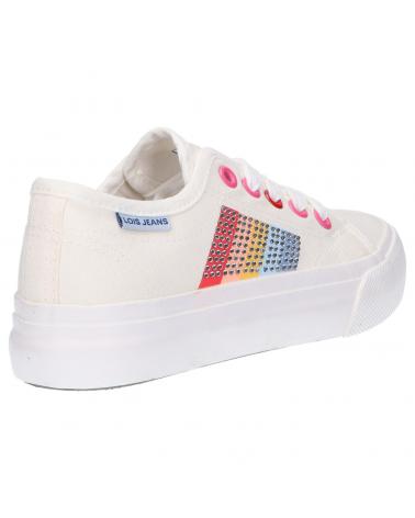 Woman and girl Trainers LOIS JEANS 60154  901 WHITE-MULTICOLOR
