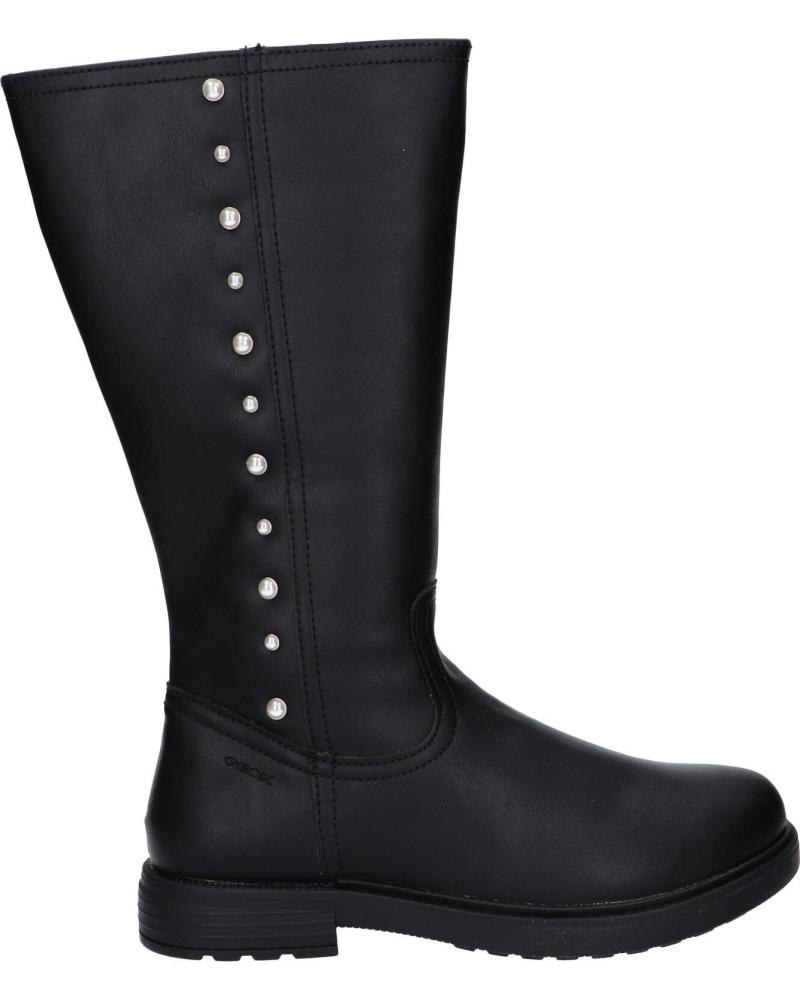 girl boots GEOX J269QO 000BC J ECLAIR GIRL  C9999 BLACK