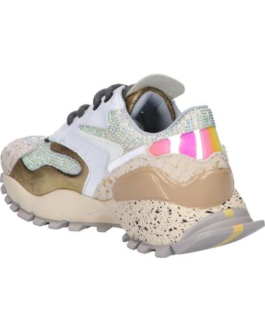 Woman Trainers EXE 134-8  LEATHER OFFWHITE