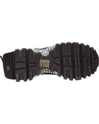 Zapatillas deporte EXE  de Mujer XY-2203  LEATHER BLACK