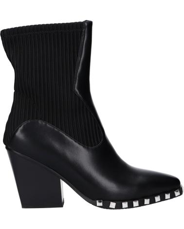 Woman Mid boots EXE B456-H1355  LICRA BLACK