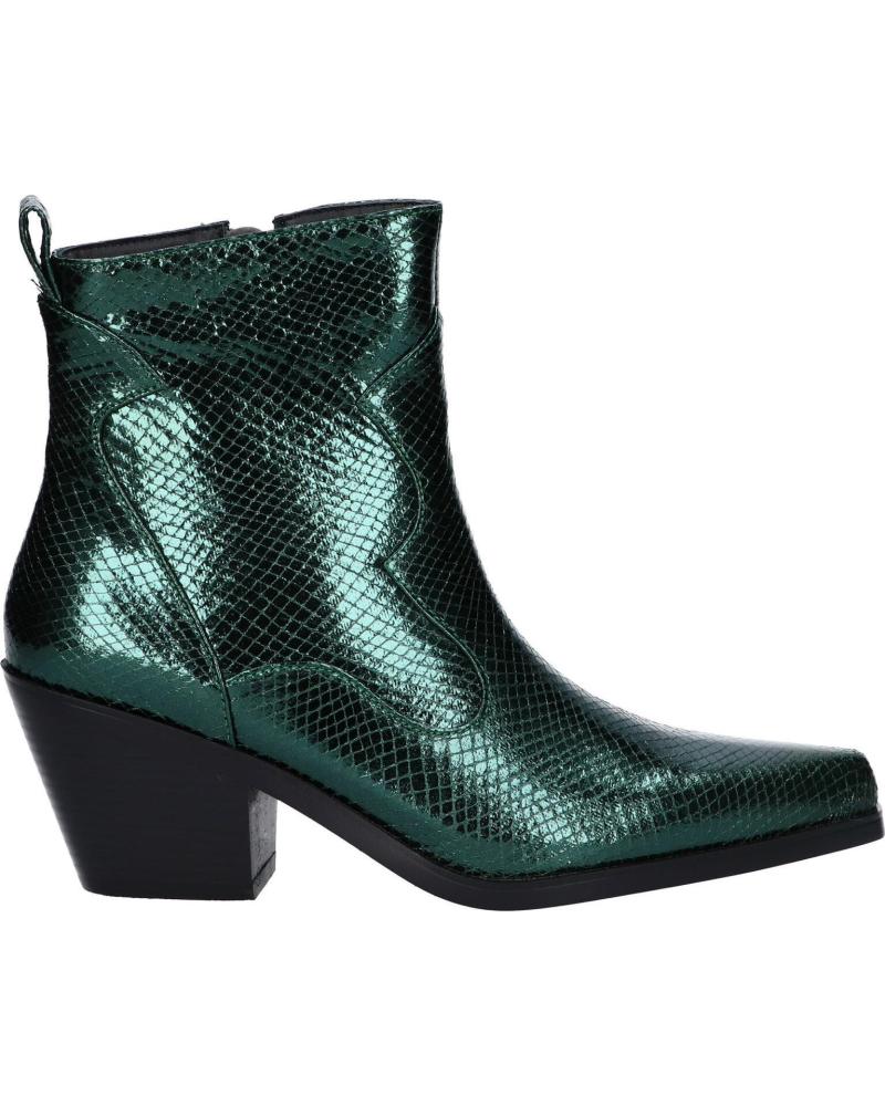 Bottines BEFREE  pour Femme SANSE-2320  SNAKE GREEN