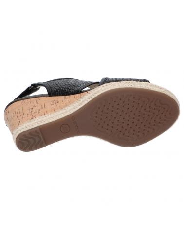 Woman Sandals GEOX D82P6C 06RBC D JANIRA  C9999 BLACK