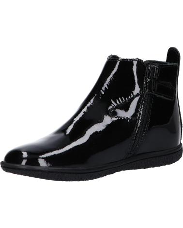 Woman and girl boots KICKERS 508748-30 VERMILLON  83 NOIR VERNIS