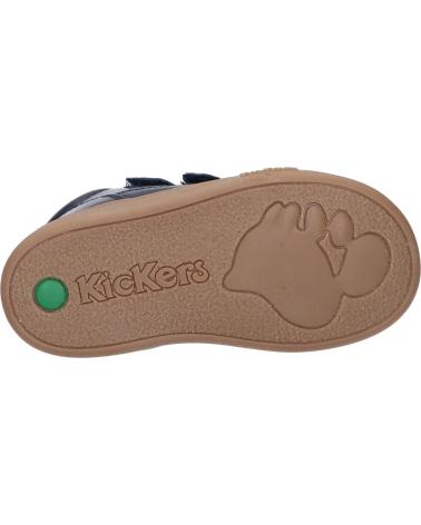 girl and boy shoes KICKERS 910731-10 TRACTOK  10 MARINE