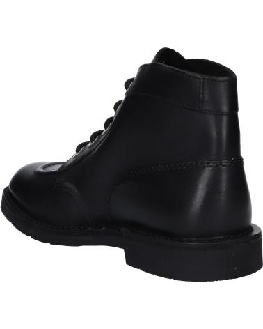 Woman and girl and boy Mid boots KICKERS 621513-30 KICK COL  8 NOIR PIQURE ECR