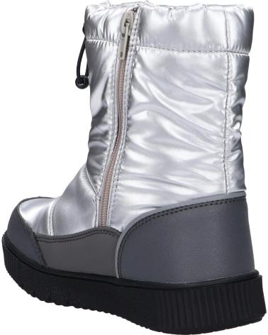 girl and boy boots KICKERS 830180-30 ATLAK  16 ARGENT
