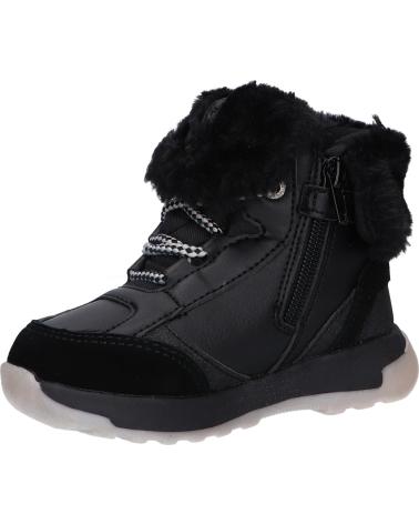 boy Mid boots KICKERS 910810-30 KICKFLUFFY  8 NOIR