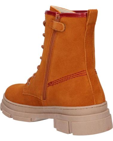 Woman and girl and boy boots KICKERS 947270-30 KICK GOJI  116 CAMEL ROUGE