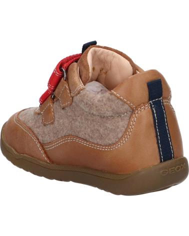 Schuhe GEOX  für Mädchen und Junge B264NA 0CLNY B MACCHIA  CT65Z WHISKY-SAND