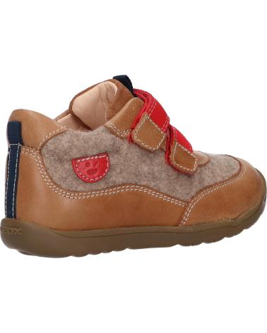 Chaussures GEOX  pour Fille et Garçon B264NA 0CLNY B MACCHIA  CT65Z WHISKY-SAND