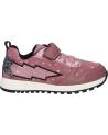 girl Zapatillas deporte GEOX B263ZA 0BS02 B ALBEN GIRL  C8049 DK ROSE-BLACK