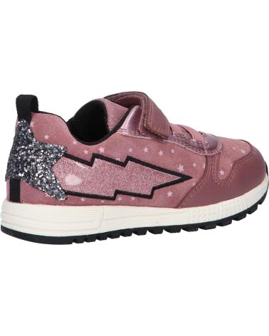 Zapatillas deporte GEOX  de Niña B263ZA 0BS02 B ALBEN GIRL  C8049 DK ROSE-BLACK