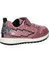  Casual sneakers for girl GEOX B263ZA 0BS02 B ALBEN GIRL  C8049 DK ROSE-BLACK