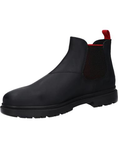 Man shoes GEOX U16DDA 000FF U ANDALO  C0048 BLACK-RED