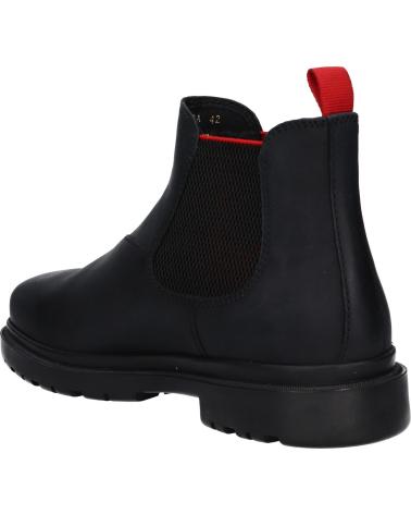Chaussures GEOX  pour Homme U16DDA 000FF U ANDALO  C0048 BLACK-RED