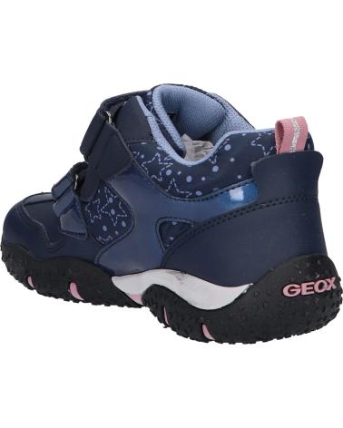 Sneaker GEOX  für Mädchen und Junge J26H1A 0BCMN J BALTIC GIRL B ABX  C0694 NAVY-PINK