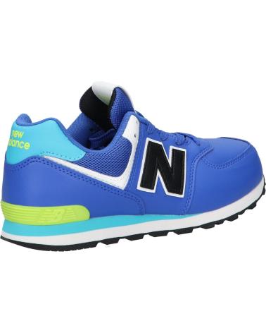 Woman and girl and boy Trainers NEW BALANCE GC574CS 574  MARINE BLUE
