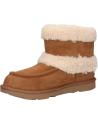 Woman and girl boots UGG 1143701K ULTRA MINI UGG FLUFF  CHESTNUT