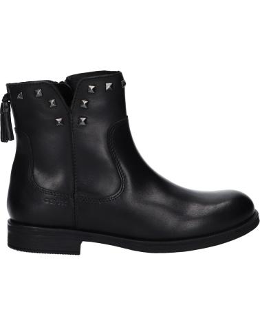 Woman and girl Mid boots GEOX J1649E 00043 JR AGATA  C9999 BLACK