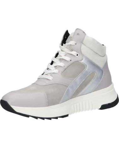 Woman and girl Trainers GEOX D16HXB 08522 D FALENA B ABX  C1010 LT GREY
