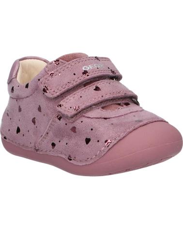 Schuhe GEOX  für Mädchen B9440B 00722 B TUTIM  C8006 DK PINK