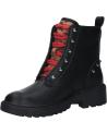 girl Mid boots GEOX J1620B 000BC J CASEY  C9BT6 BLACK-WHISKY
