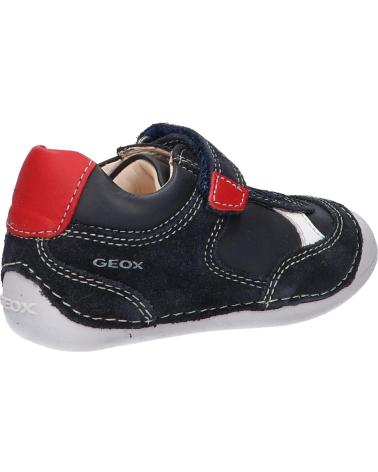 boy shoes GEOX B1539A 02285 B TUTIM  C0735 NAVY-RED