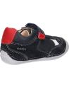 Schuhe GEOX  für Junge B1539A 02285 B TUTIM  C0735 NAVY-RED